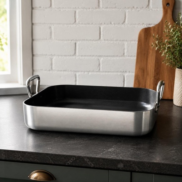 Williams Sonoma Other - Williams Sonoma France Roasting Pan — 1990s French Aluminum Nonstick